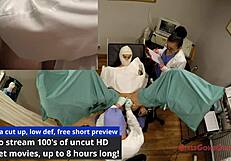 behind scenes at orgasm research inc patient 135 squirts from nurse toy fingering and anal