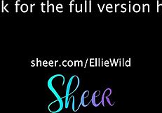 girl next door moans as neighbor's huge cock creampies her tight pussy