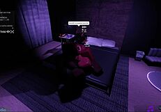 roblox demon roughly assfucks bent succubus with creampie