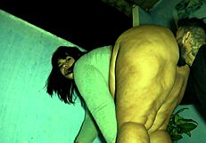 chubby latina big ass caught smoking panties flashing neighbor