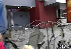 SMASHING THE TIGHT PUSSY OF THIS BARELY LEGAL 18+ EUROPEAN TEEN IN HARSH POV HARDCORE!