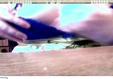 Curious webcam teen strips teases pussy in free amateur sex show