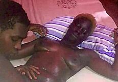 innocent neighbor slips off bra during my deep body massage - ready for more?