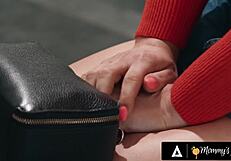 Naughty nicole aria hunts milf boss dana vespoli for that spanking and strapon ride.