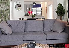 Skinny Izzy Bell and Liv Wild Rip Clothes for Raw Creampie Ride