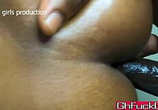 i creampied this ebony booty girl's ass with my huge bbc it felt amazing