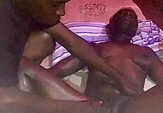 innocent neighbor slips off bra during my deep body massage - ready for more?