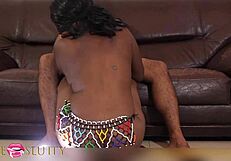 Fat African ass tempts you to feed her cock?