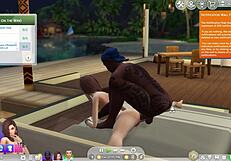 mom's real life anal with bbc boyfriend while boyfriend watches