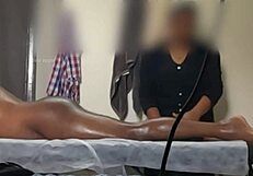 Hey, did you catch that dick flash during the massage?