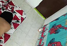 shy but she knows how to suck cock this pregnant colombian girl