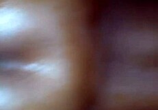 bbw latina preta with big tits sits ass down hard on cock in homemade banging