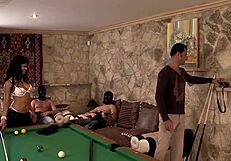 who wants money shots in this wild gangbang with cash guns? 💦💥💦