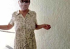 Married bride masturbates wildly outdoors full movie exposed!