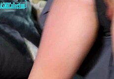 whoops my panties slipped showing pussy upskirt from wifey asmr