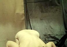 french housewife bound and bent for maledom uro dildo humiliation session