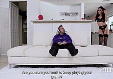 Desperate Milf Shows Incel Stepson How to Fuck Her Pussy Right for the Family Line!