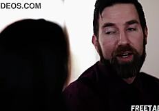 Big Ass Canadian Begs Forgiveness with Anal DP Creampie Fuck