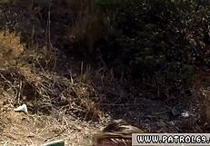 gorgeous latina breezy bound by police takes double penetration interracial cumshot facial hardcore