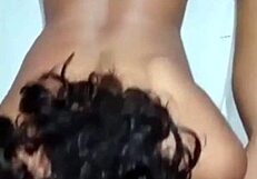 feels so good paying for this skinny wife's loving blowjob while she moans in lingerie homemade style