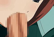 hentai eroge unleashes two big boobed beauties in monster cock cowgirl deepthroat orgy