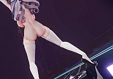 oh man my bitch knight hips sway wild in this mmd dance