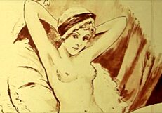 vintage erotic drawings tease hairy retro antique intimate secrets