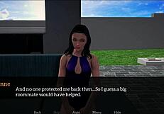 redhead teen with small tits plays erotic family game?