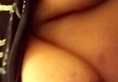 damn this fat ebony bbw strips teases rips clothes off her huge tits ass