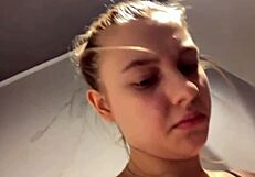 imagine getting caught risky fucking that wet bbw teen pussy in public gym