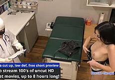 Dr Tampa Performs Entrance Physical On Nurse Blaire Celeste Gaping Pussy