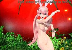 megurine luka full nude bunny costume popipo diva mod goddess ass tits