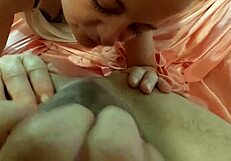 french milf in satin lingerie, you love my deepthroat and rimjob pov closeup?
