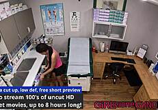 alix avery spreads wide for her intense toy exam backstage close-up