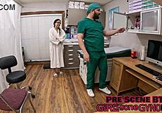 alix avery spreads wide for her intense toy exam backstage close-up