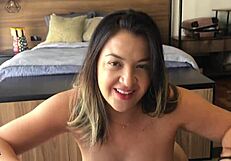 check out tais daeva drooling sloppy close-up on this thick cock in sheer red