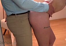 Dane Jones features Spanish babe Briseida Myers in POV blowjob with romantic orgasm buildup