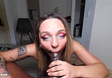 baddies blow ikumy devil hides monster bbc deepthroat craving