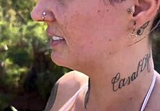 roadside WHORE gives FREE bush fuck after price chat.