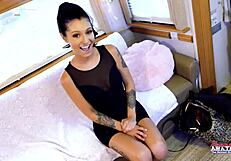 raven lane skinny big tits strip masturbate rv.