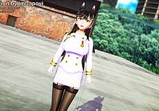 ever seen a girl ballooned up huge in wild femdom inflation play?