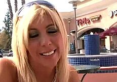 Fucking Big Tits American Mom Takes Monster Cock Doggystyle in Lingerie