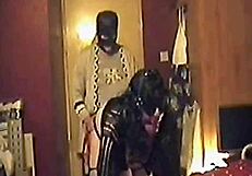 Girlfriend pegs boyfriend's sissy ass on cam humiliating him