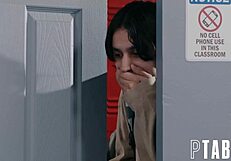 Siri Dahl Lauren Phillips Pound Stepson Elias Classroom Threesome Fuck!