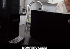 ryan keely blonde chubby stepmom takes kitchen doggystyle pounding