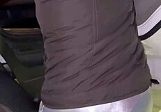 Muscular trucker pounds hot wife's juicy pussy and ass raw no condom full service creampie