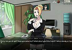 Blonde secretary big ass public blowjob anal creampie office hentai! 🍑💦🔥