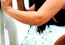 halloween oil massage turns into hot bbc deepthroat creampie surprise