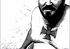 Zabel's massive bbw tits chained tight in rough bondage parody fuck