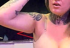 that sweaty gym girl had to strip her soaked shirt water dripping down her legs to her wet pussy everyone stared at her melons